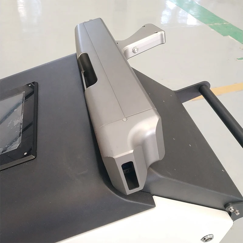 100W pulse fiber hand-held laser cleaning machine for paint and rust removal