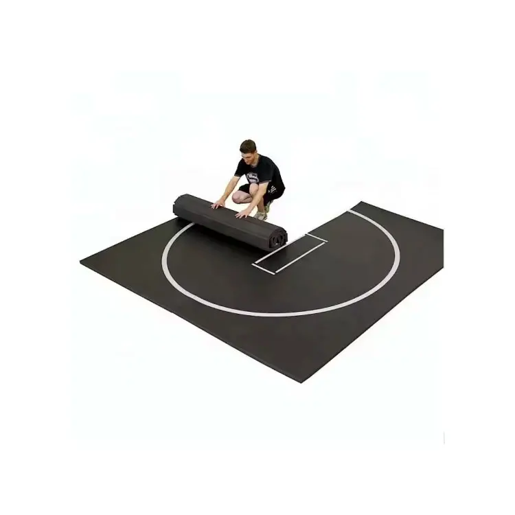 BJJ Custom Roll Judo  Wrestling foldable mat Karate Taekwondo Tatami Floor Mats gym mats rubber