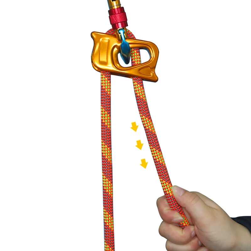 High-Aliasture Cowtail Rope Anchor Adjustable Dynamic Rope Fall Prevention Hot Sell High-Altitude Rock Climbing Safety Equipment