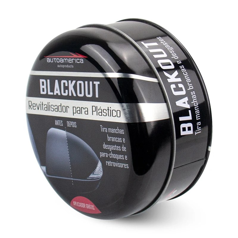 Exquisite round Platinum Wax Tin Pot Metal Can for Car Washing Wax Packing