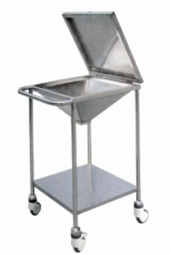 Mobile Furniture Stainless Steel Patient Transport Emergency Resuscitation Hospital Trolley