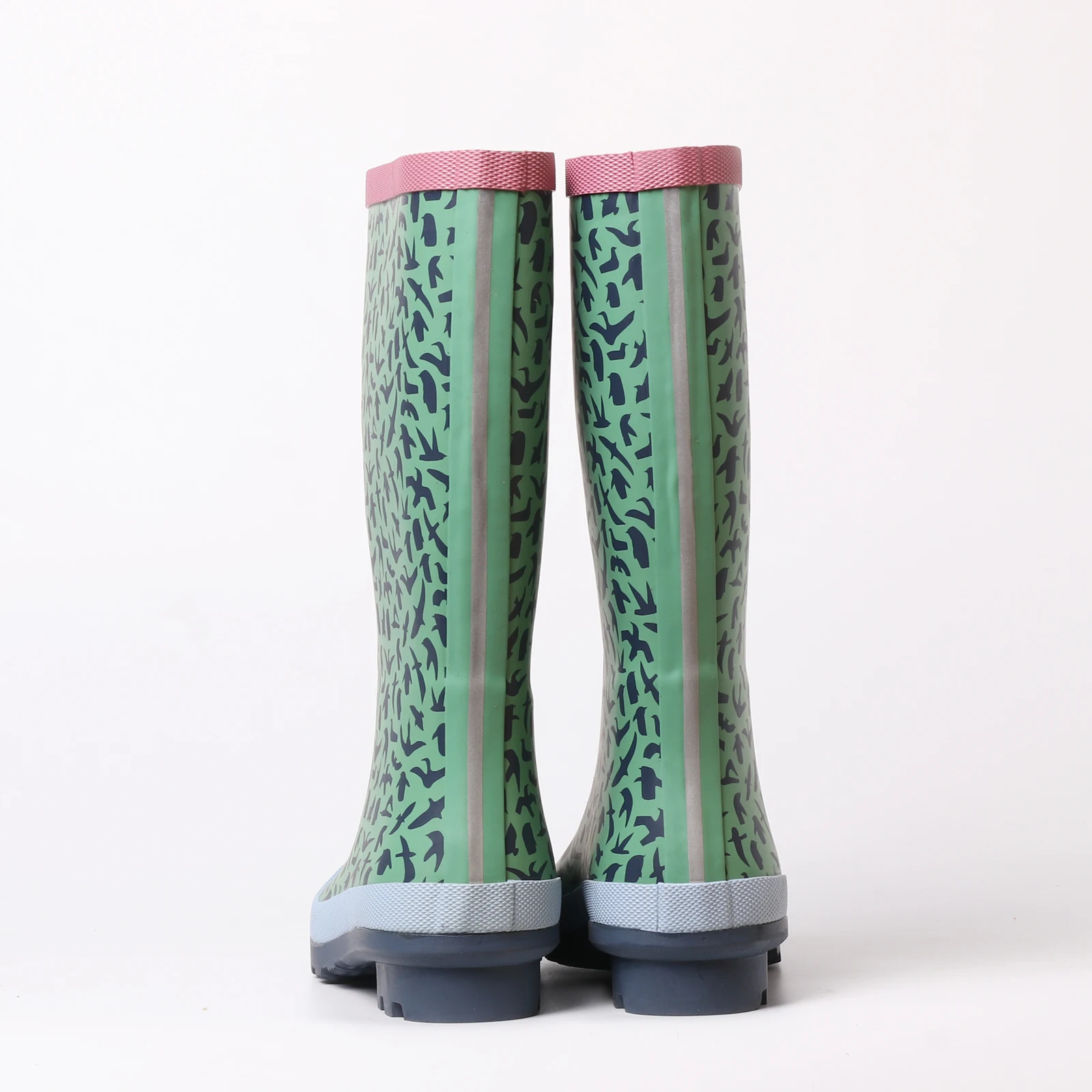 kids rain boots girls easy-on handles water prove rain shoes adorable selected print patterns stylest garden boots