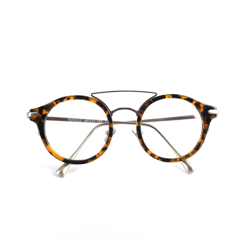 NIce Price Classic Glasses Frames Acetate Metal Eyeglass Frame