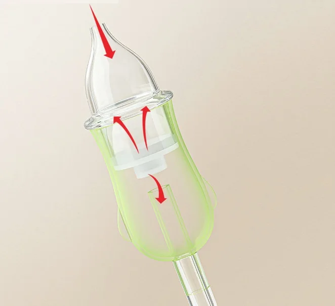 New Born silicone Baby Stuff Safety Nose Cleaner supplies Vacuum Suction Nose Aspirator Baby