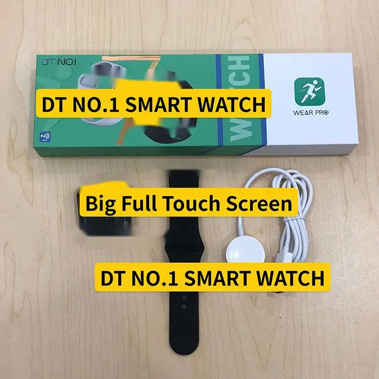 1.95-inch Square Screen DTNO.17 max Smartwatch IP68 Waterproof Watch night clock  NFC GPS smart fitness watch series 7