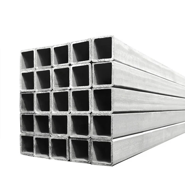 High Quality Astm A500 SHS RHS ASTM A500 STEEL 100x100 MS Galvanized Square Tube Hollow Section Rectangular Pipe