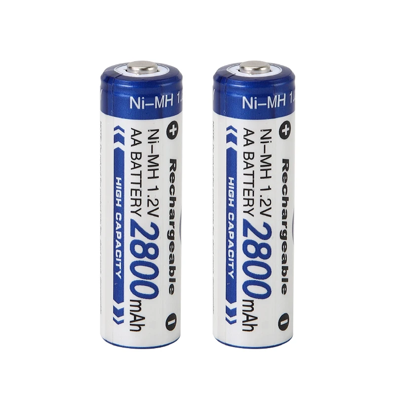 1.2V 2800mAh BMAX Nickel Metal Hydride Batteries ni mh AA Rechargeable Cylindrical Cells Ni-MH Replacement Battery