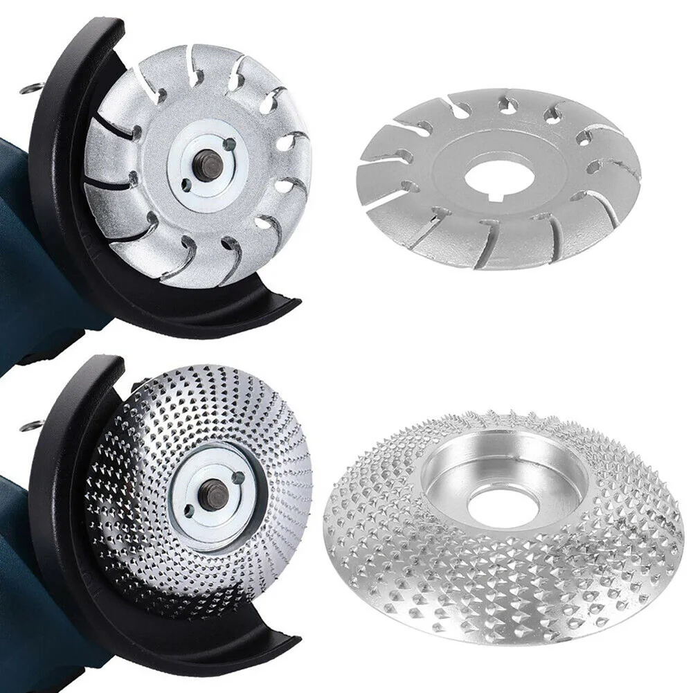 2 Pcs Grinding Wheels Wood Carving Pad Circular Saw Blade Wood Cutting Tools Angle Grinder Accessories