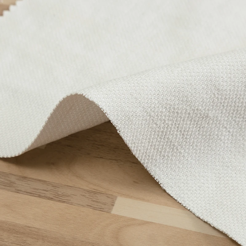 
Eco-friendly white 100% hemp fabric in 570-595 gsm 