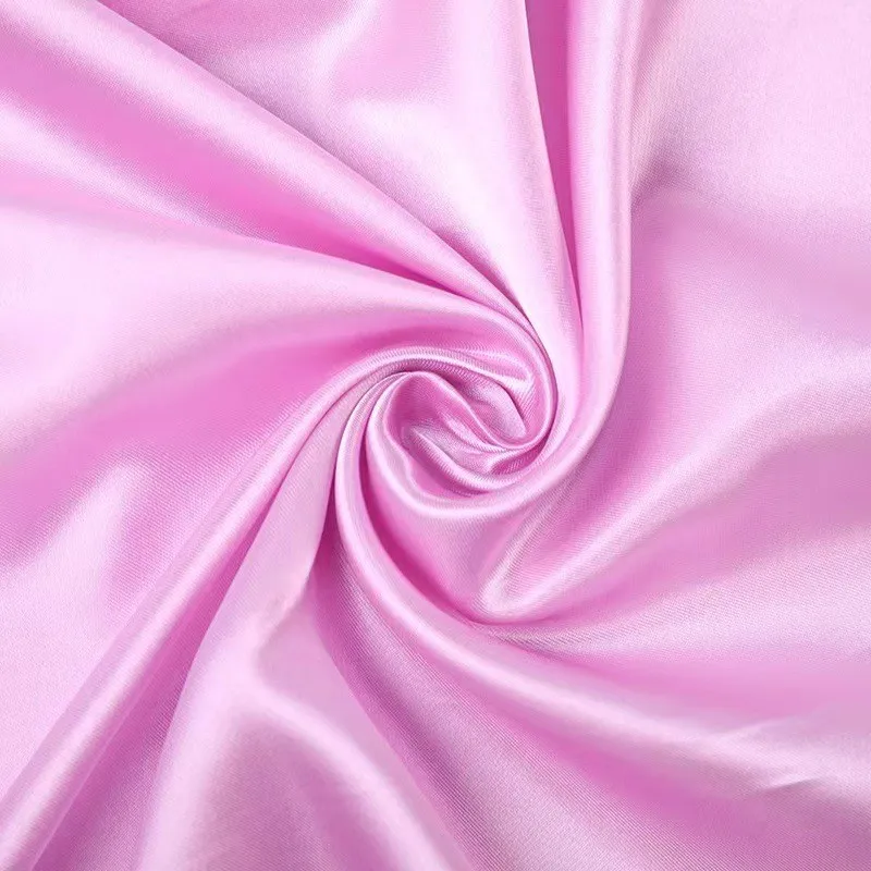 180gsm America satin silk fabric for women clothing pajama fabric and underwear wide use popularity satin fabric