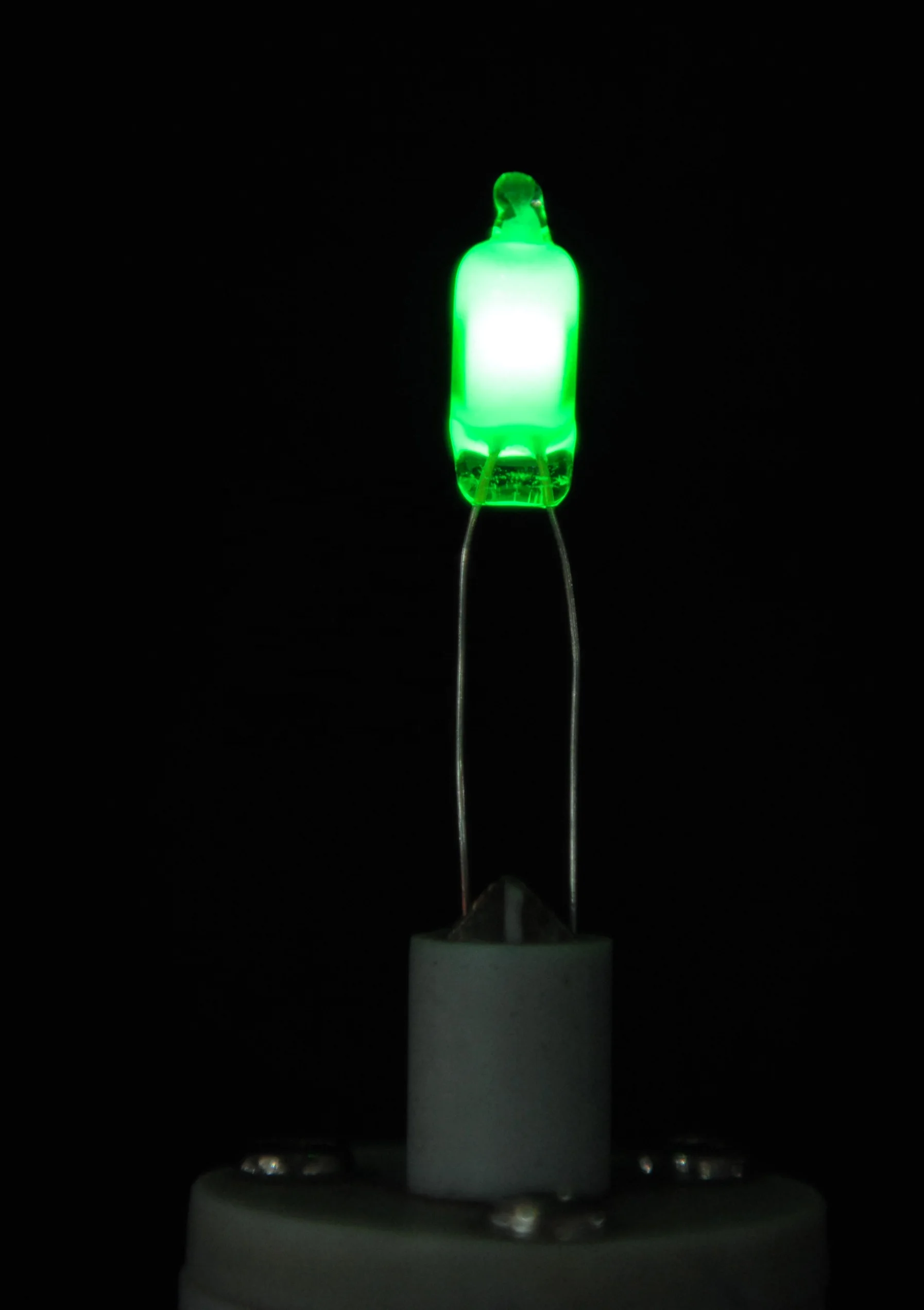 Green color neon lamp with Different size