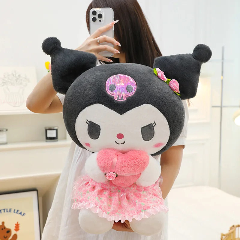 Wholesale Sanrios plush doll Kuromi Melody Cinnamoroll plush toy cartoon Sanrios pillow doll