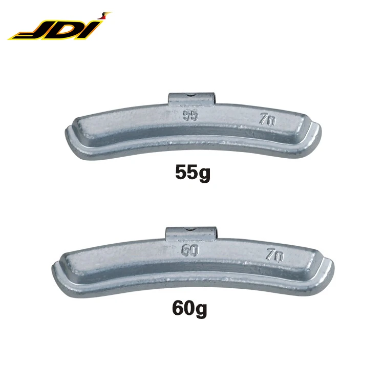 Высокое качество, материал цинка, пластиковое покрытие, зажим на колесе, вес для стального обода