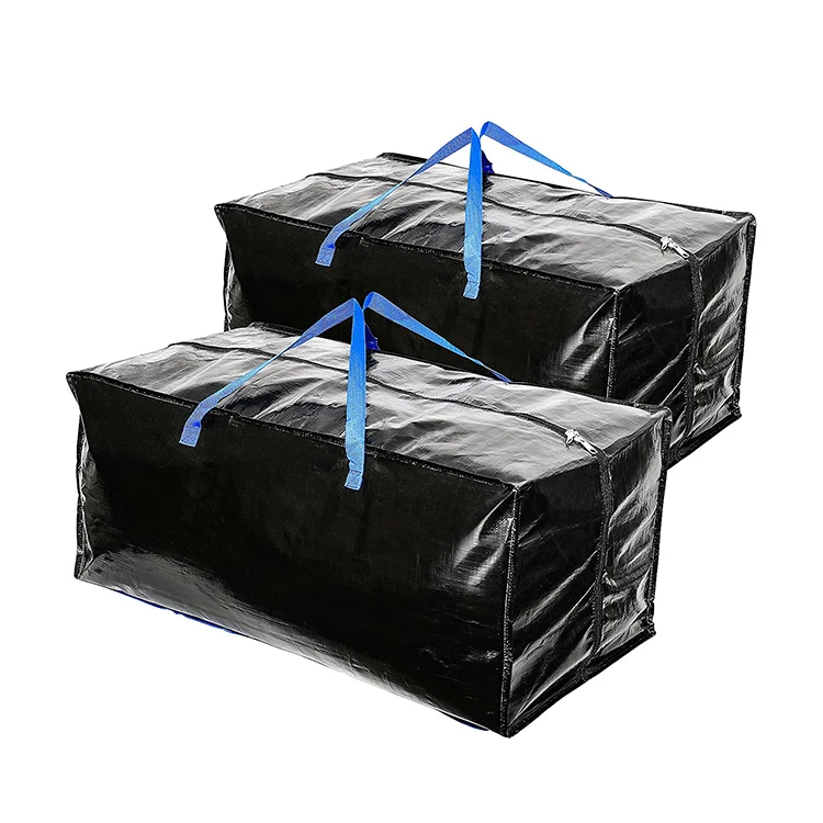 Extra Large Polypropylene Custom Size Storage Moving Bags With Backpack Straps