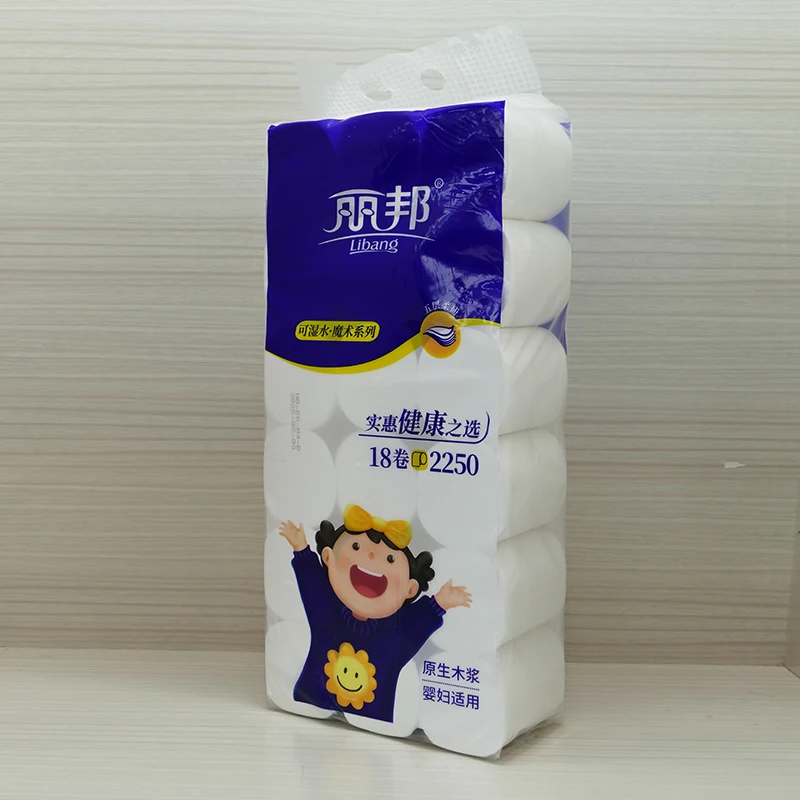 Hot Sale 3/4/5/6 Plys Ultra Soft 100% Virgin Pulp Toilet Tissue Cheap and Premium Quality Toilet Paper