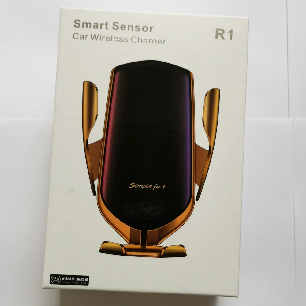 
hot sell 9V 1.67A 10W car phone holder wireless charger car charger stand with touch sansor 