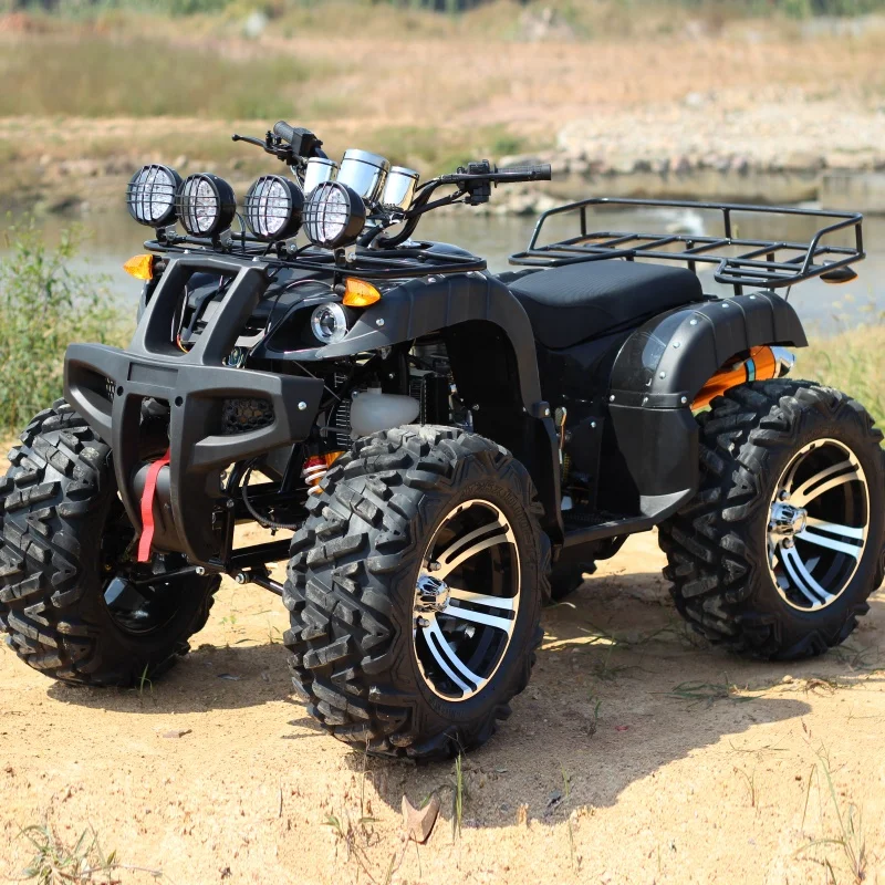 Китайская бензиновая Спортивная багги 4 + 1 С водяным охлаждением 4x4 UVT взрослый 250 куб. См квадроцикл четыре 14 дюймов колесные диски из сплава