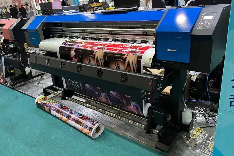 double I3200 eco solvent printer Guangzhou  Senyang board 1.6m label printing machine inkjet printer  hot sale