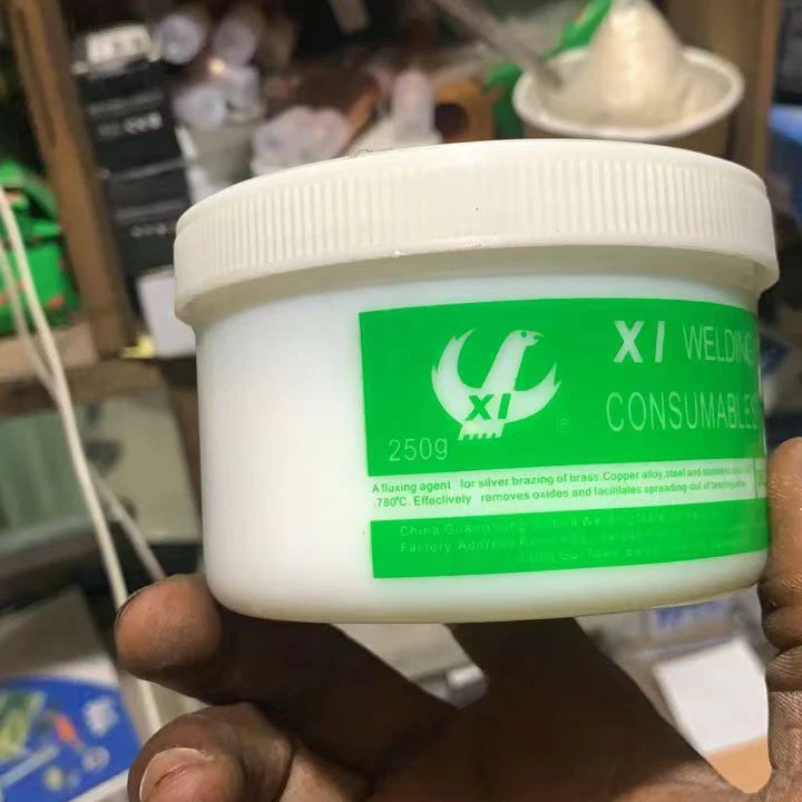 250g the flame brazing welding flux soldering and brazing powder