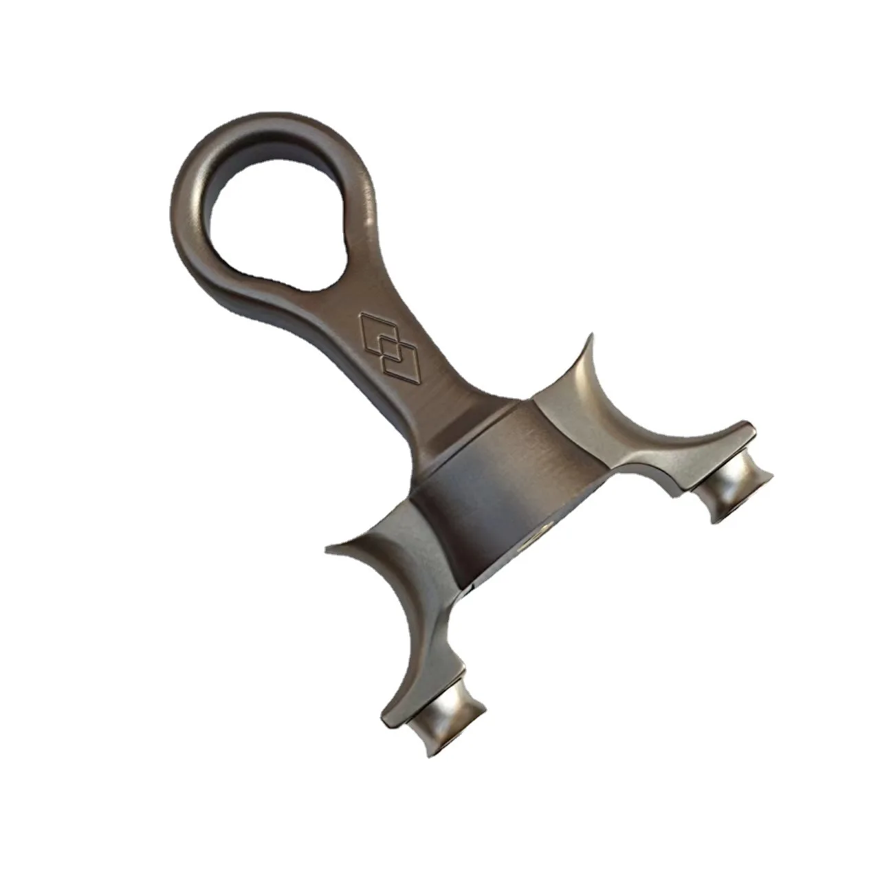 Flat Skin High Precision Removable Clip Adjustable Bow Door Arm Titanium Alloy Head Slingshot