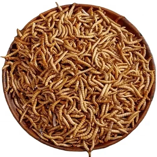 100% Non Gmo Натуральные Сушеные мучные черви для кур Дикие птицы и т. д. способствуют здоровому росту