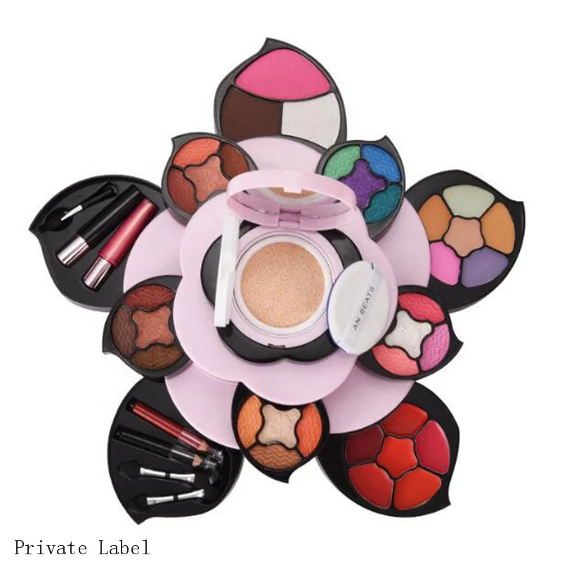 Professional beauty cosmetics wholesale eyeshadow makeup kit for ladies