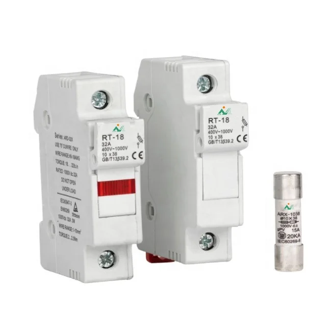 Новый материал 1000 В 1P 1-32A DC предохранитель и звенья dc предохранитель Солнечный