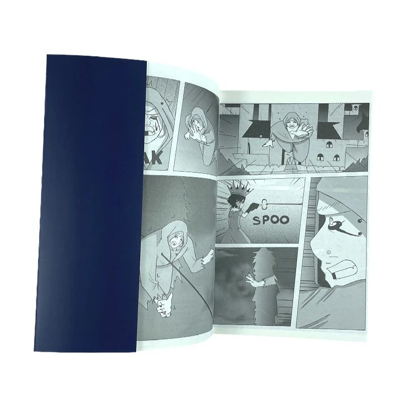 High Quality Comic Book Manga Book Print for Teenagers Paper & Paperboard,paper & Paperboard Soft Cover CYMK and Pantone CN;FUJ