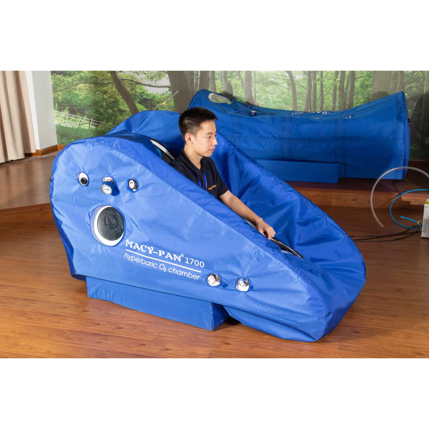 Macy-Pan 1.3 ATA Sitting Type Portable Camara Hiperbaric hyperbaric chamber