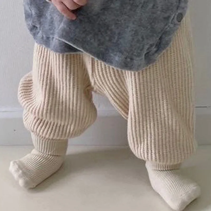 Boy Baby Pants Winter Baby Thicken Cotton Boy Baby Big PP Pants Loose Autumn Harem Fall Girls Trousers