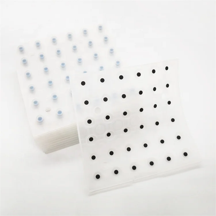 Conductive Silicone Button Remote Controller Silicone Rubber Push Button