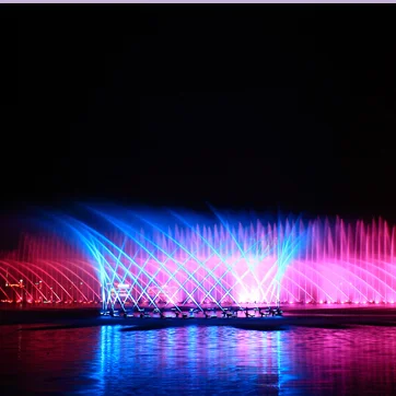 Customized Fountain Manufacturer Large Stainless Steel 3D Music Dancing Water Fountain