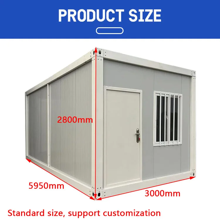 WinFair Cheap Detachable Container Homes China Manufacturers Glass Small Portable Modular Prefabricated House Homes For Sale