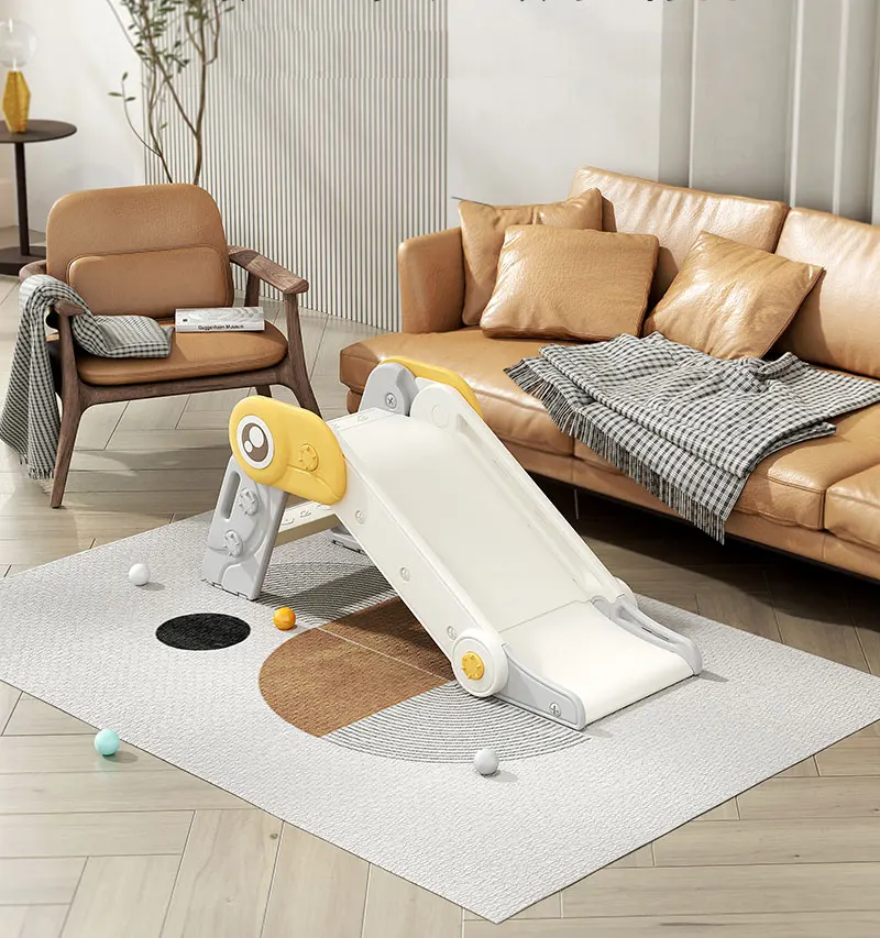 Indoor outdoor playground folding playing plastic Kids slide for children preschool