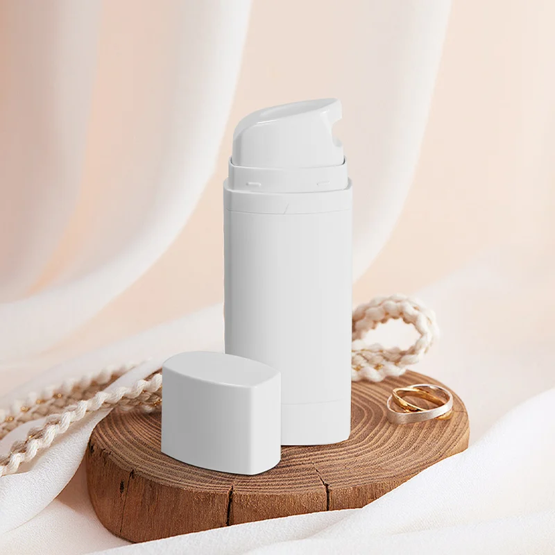 15ml*2  Dual Chamber Pump Double Tube Dispensing Airless Bottle For Serum Skincare