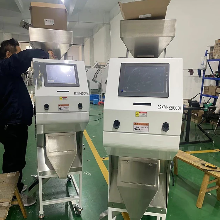 Rice Color Sorter Rice Color Sorter Machine Grain Beans Sorting Machine Coffee Color Sorter Machine