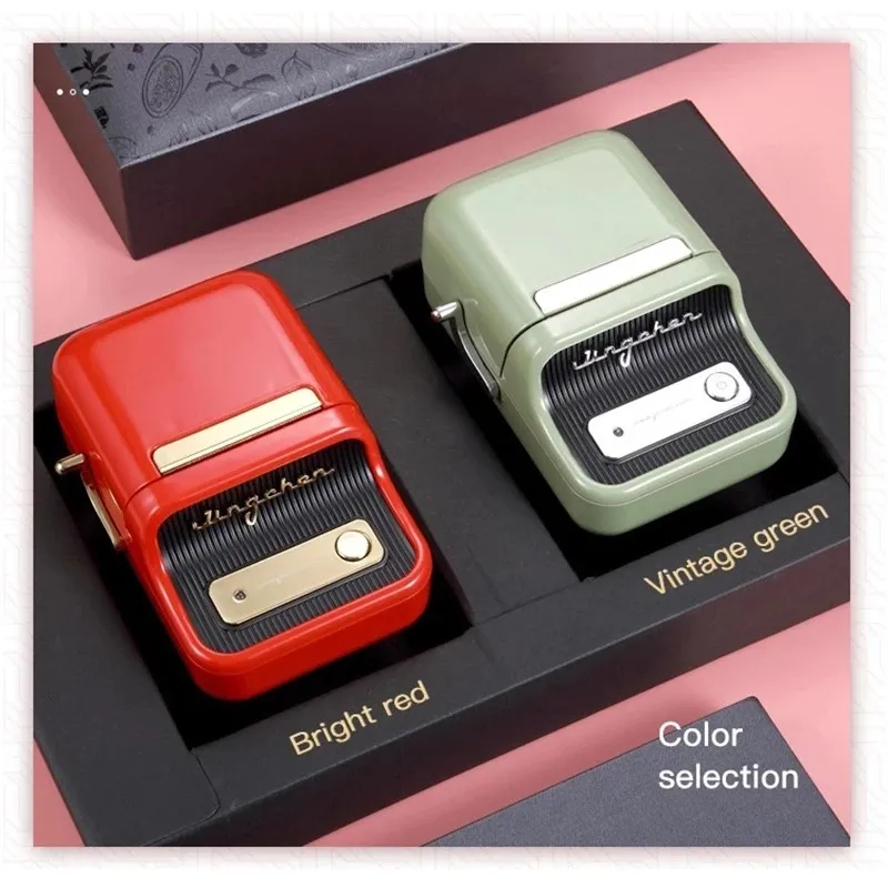 JEPOD JP-B21 New Product Label Sticker Label Portable Printer Jewelry Thermal Paper Mini Barcode Label Printer