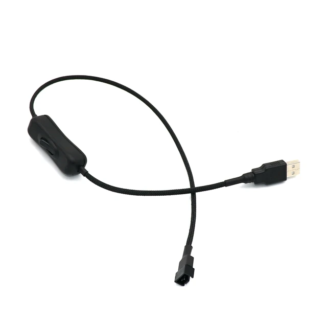 Фабрика вентилятор для ПК адаптер 5V/12V напряжение повышающего рукавами мощность USB двойной 3-контактный и 4-контактный