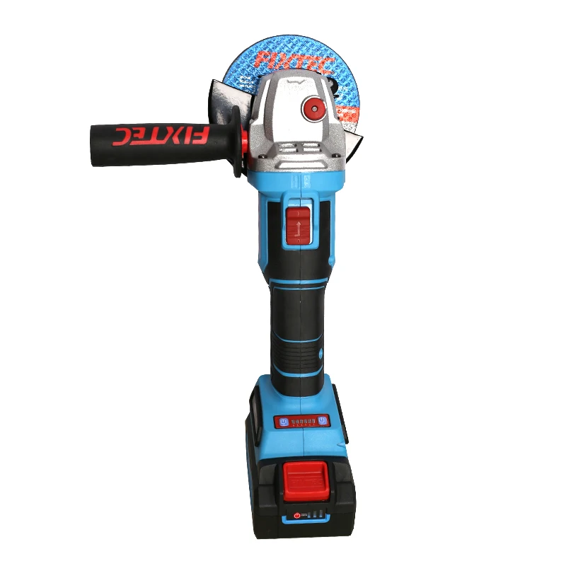 FIXTEC Lithium Battery Power Handheld 115mm 20v Cordless Brushless Electric Variable Speed Angle Grinder Machine In Stock Price