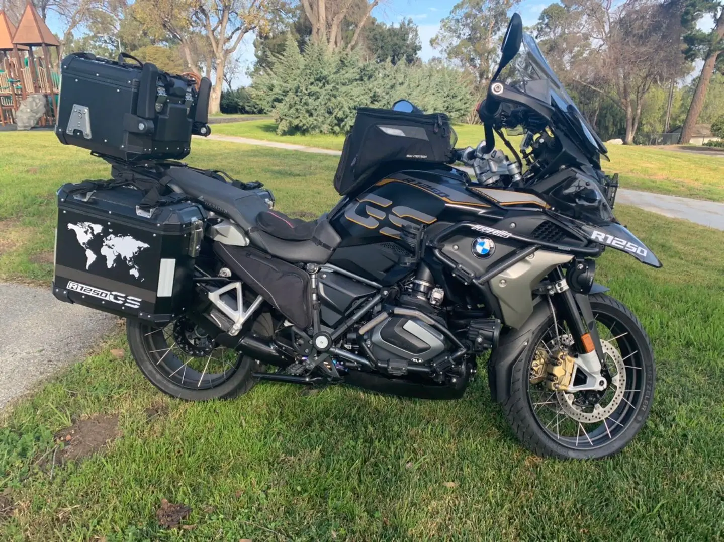 Tailbox Silver Лидер продаж отличное качество боковые задние Сумки для мотоциклов R1250GS