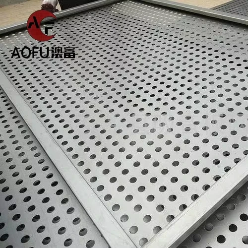 Factory direct Hot Corrosion resistant stainless steel galvanized perforated sheet Customized size for anti-theft Decoration