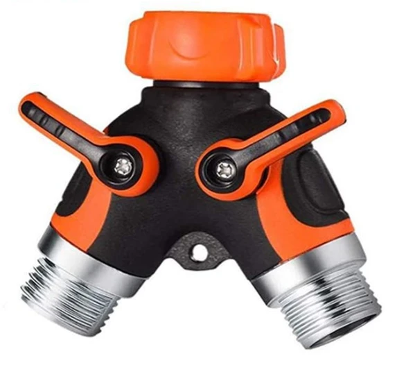 3/4 Inch Thread irrigation splitter 3 way Agriculture Water Connectors Hose Diverter