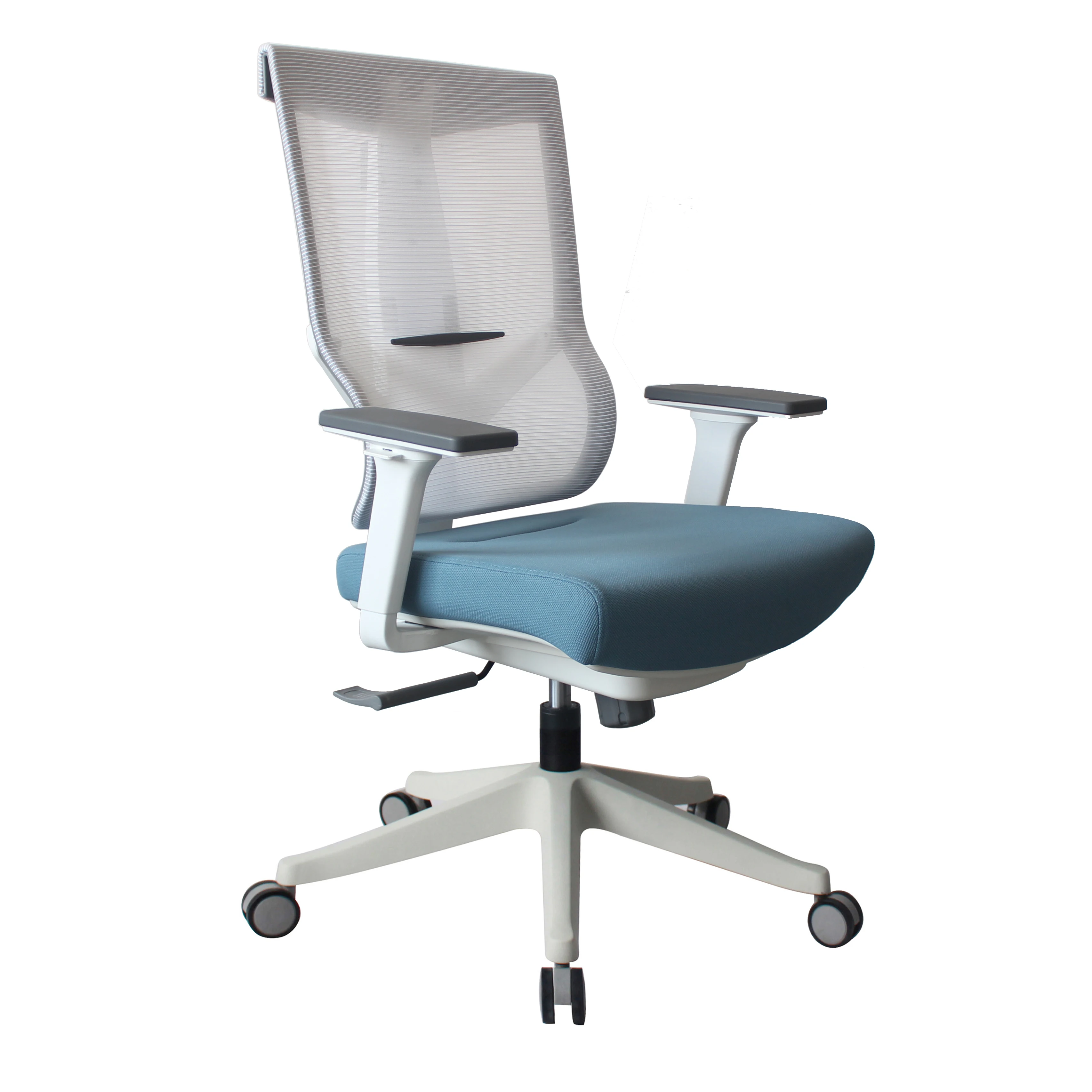 Hot Selling Height Adjustable Headrest Lumbar support Ergonomic Office Chair High Back Mesh Ergonomic  Chair