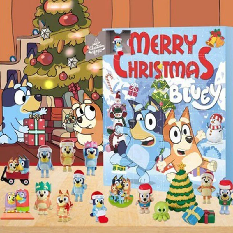2024  Advent Calendars 24pcs Grinchs Christmas Blind Box Christmas Calendar Box Anime Mystery Boxes For Kids