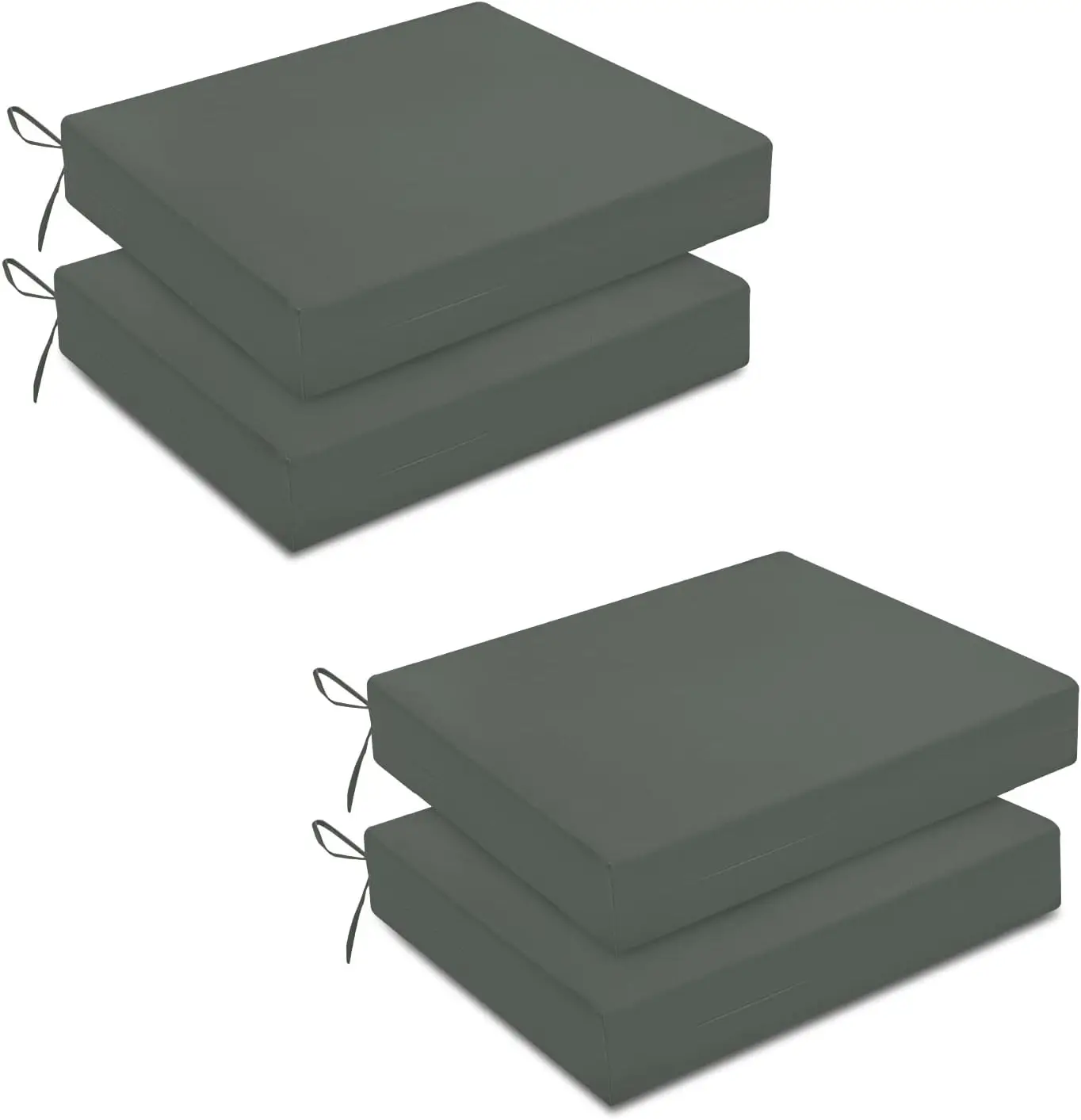 Wholesale high-end outdoor waterproof square sofa seat cushions and pillows seasonal replacement cushions