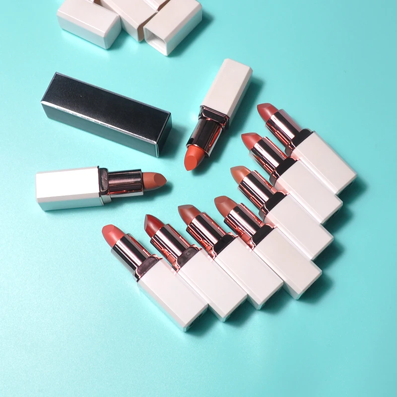 Wholesale Bulk Private Label Waterproof Long Lasting Matte Makeup Vegan Custom Creamy Lipstick
