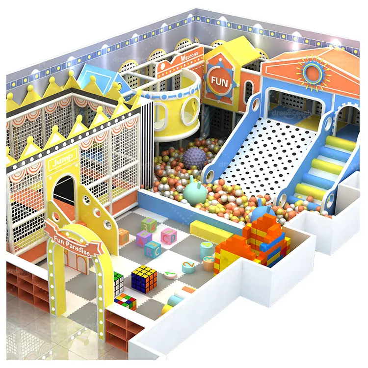 Custom kindergarten nursery soft play indoor playground equipment kids indoor playground