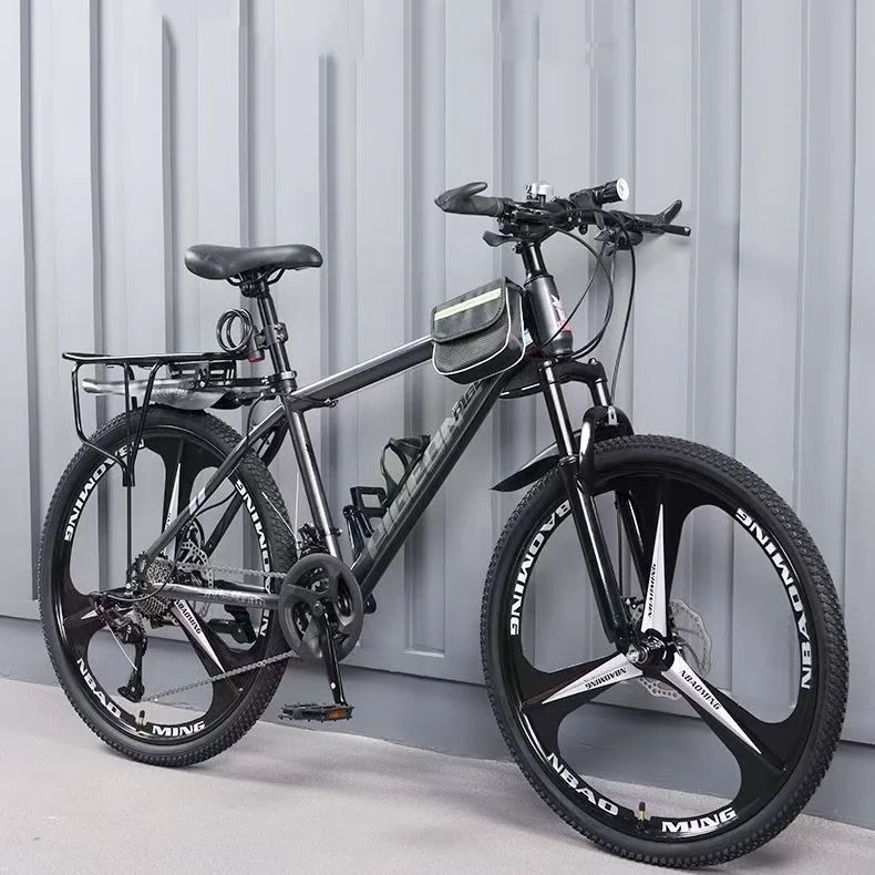 In Stock 24 26  27.5 Inch  Disc Brake Magnesium Alloy Shocking Sorption Mountain Bike Road Bikes For Adult