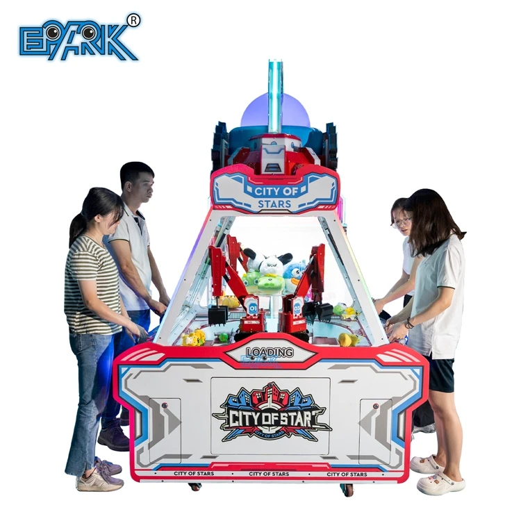 Indoor Arcade Claw Crane Vending Gift Game Machine Coin Operated Claw Gift Game for Theme Park or Event