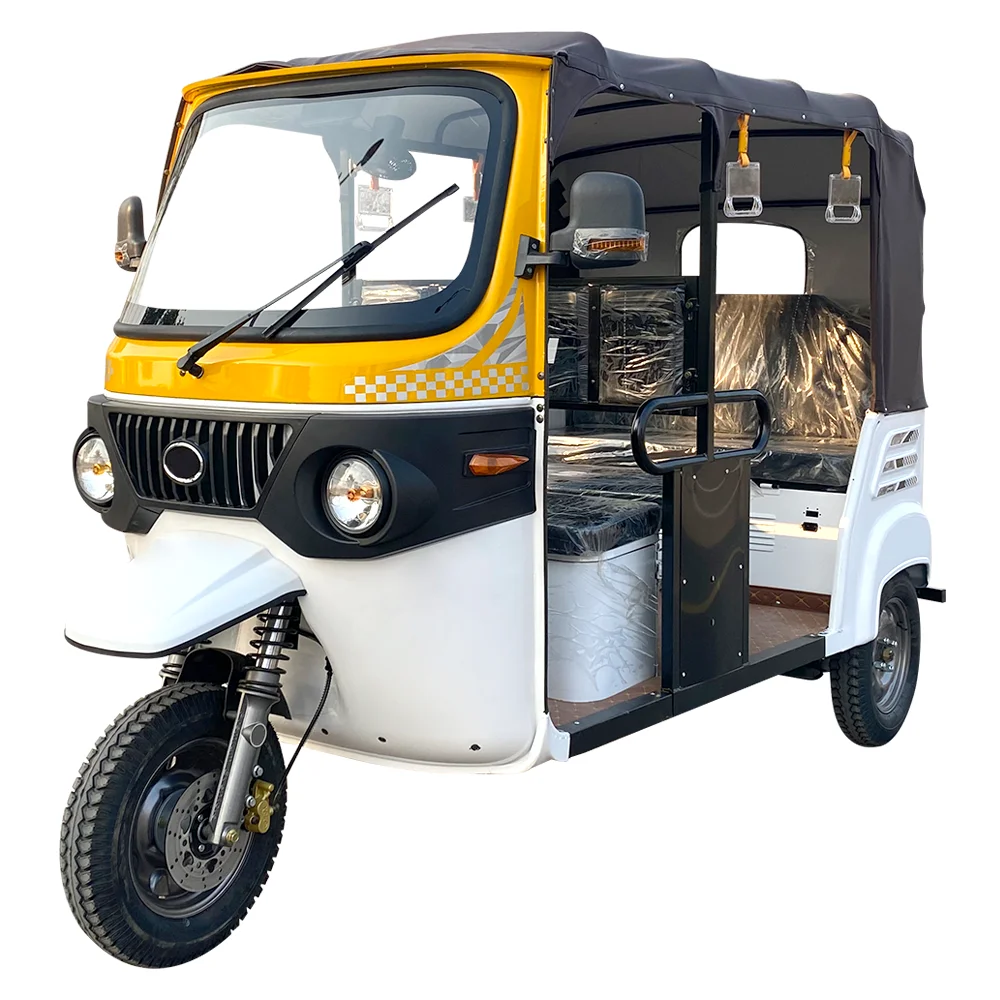 Такси-Тук Bajaj авто рикша 3 колеса бензиновый Электрический гибридный шаговый двигатель для